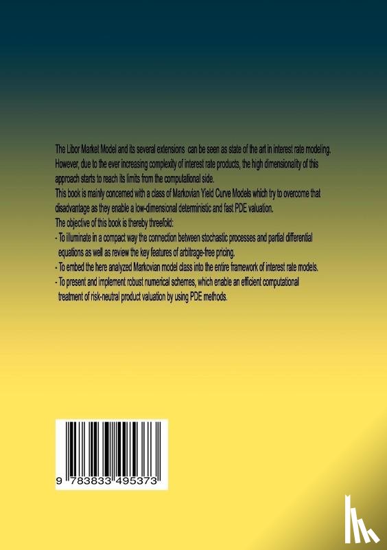 Kohl-Landgraf, Peter - PDE Valuation of Interest Rate Derivatives