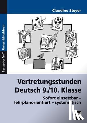 Steyer, Claudine - Vertretungsstunden Deutsch 9./10. Klasse