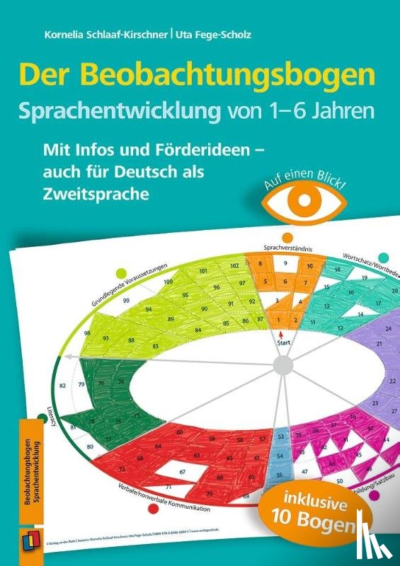 Schlaaf-Kirschner, Kornelia, Fege-Scholz, Uta - Auf einen Blick! - Der Beobachtungsbogen Sprachentwicklung von 1-6 Jahren