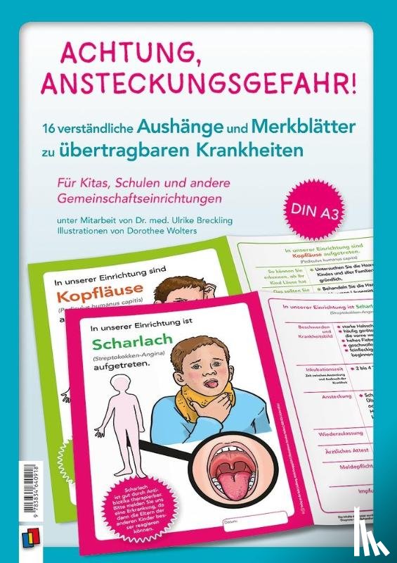  - Achtung, Ansteckungsgefahr! - Verständliche Aushänge und Merkblätter zu übertragbaren Krankheiten