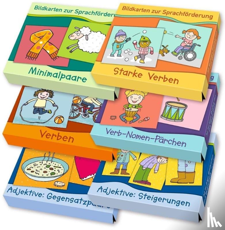  - Großes Paket 2 - Bildkarten zur Sprachförderung
