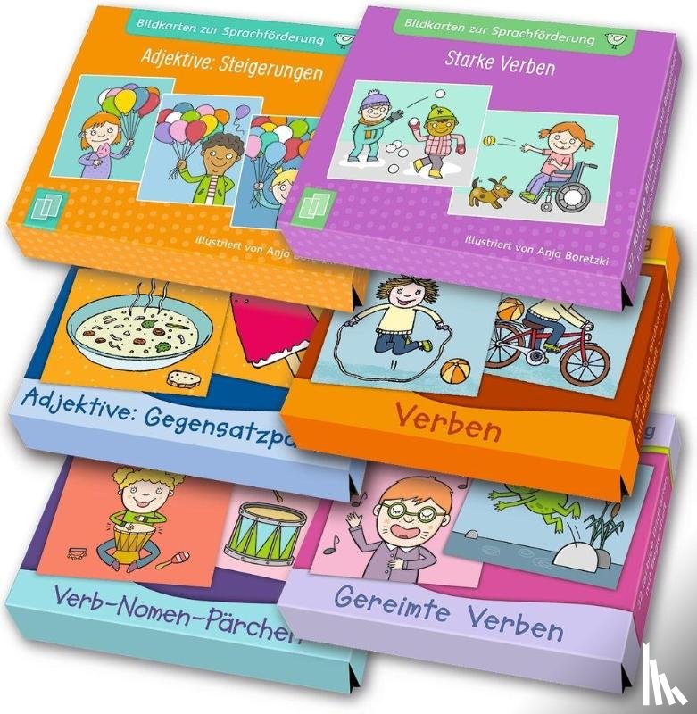  - Großes Paket 2 - Bildkarten zur Sprachförderung