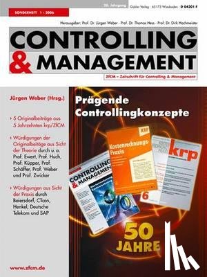 Jurgen Weber - Pragende Controllingkonzepte