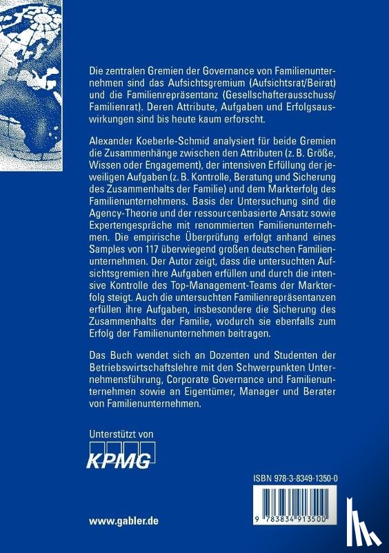 Koeberle-Schmidt, Alexander - Family Business Governance