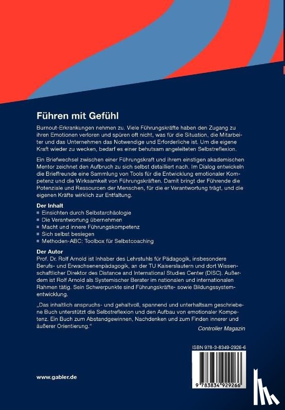 Arnold, Rolf - Fuhren Mit Gefuhl