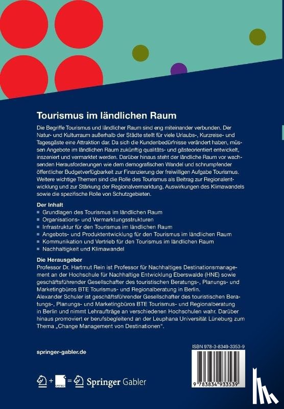 - Tourismus im landlichen Raum