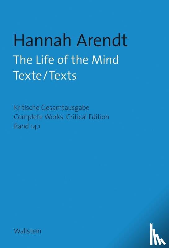 Arendt, Hannah - The Life of the Mind