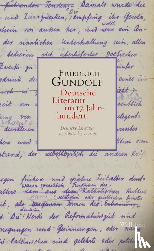 Gundolf, Friedrich - Deutsche Literatur im 17. Jahrhundert