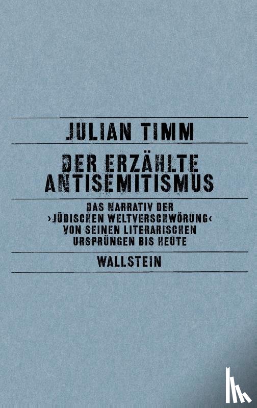 Timm, Julian - Der erzählte Antisemitismus