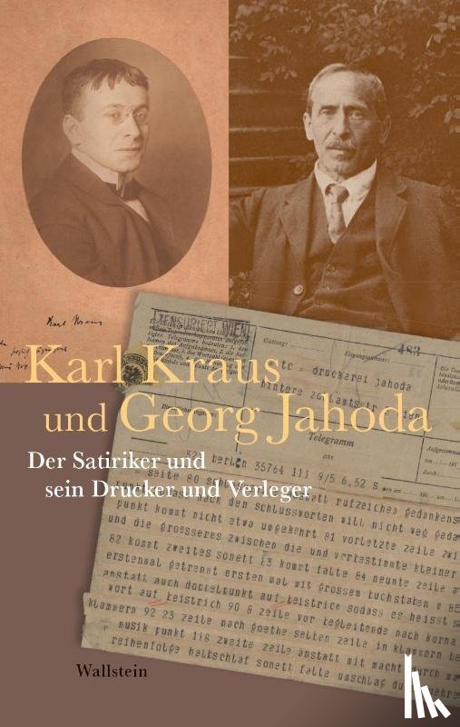 Kraus, Karl, Jahoda, Georg - Karl Kraus und Georg Jahoda