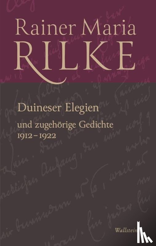 Rilke, Rainer Maria - Duineser Elegien