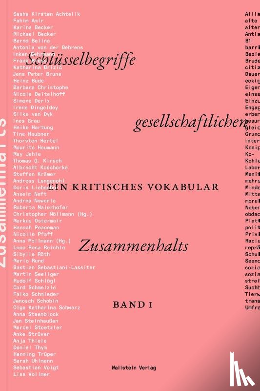  - Schlüsselbegriffe gesellschaftlichen Zusammenhalts