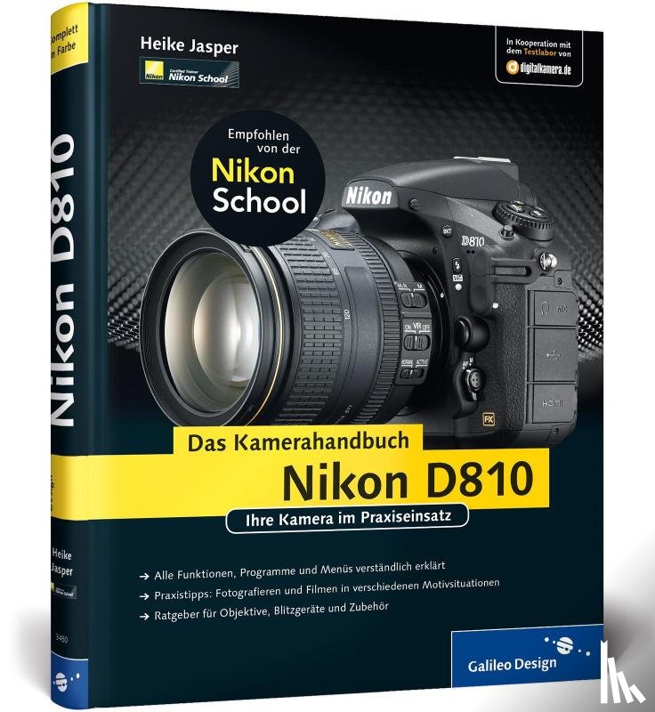Jasper, Heike - Nikon D810. Das Kamerahandbuch