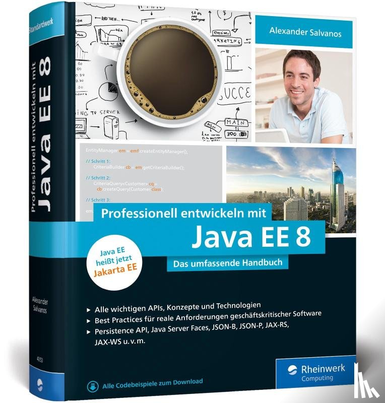 Salvanos, Alexander - Professionell entwickeln mit Java EE 8
