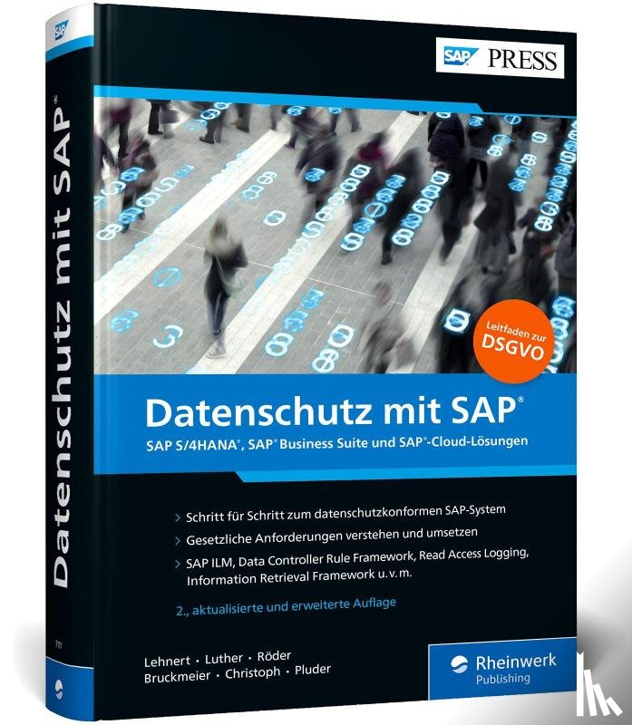 Lehnert, Volker, Luther, Iwona, Röder, Markus, Bruckmeier, Thorsten - Datenschutz mit SAP