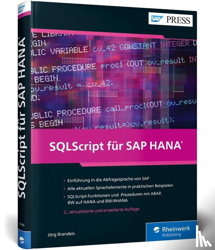 Brandeis, Jörg - SQLScript für SAP HANA