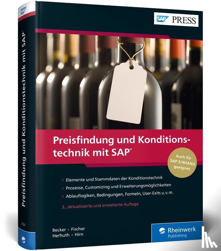 Becker, Ursula, Fischer, Jan, Herhuth, Werner, Hirn, Manfred - Preisfindung und Konditionstechnik mit SAP