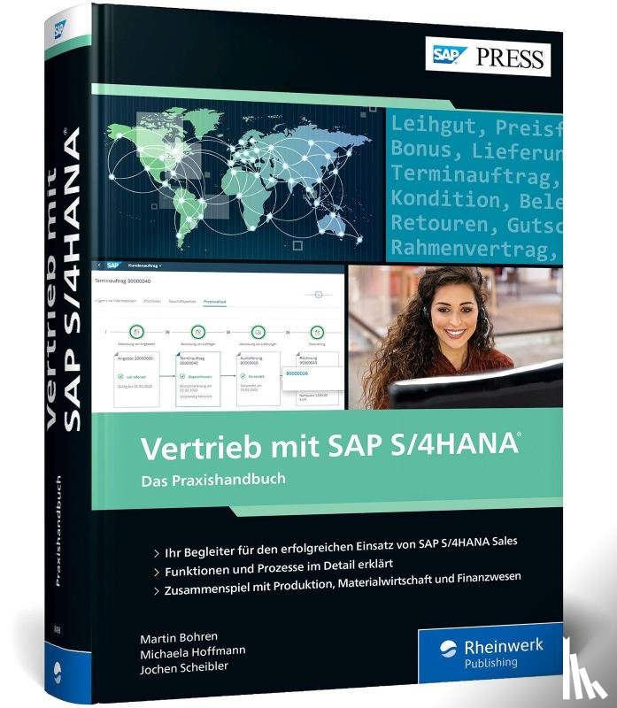 Bohren, Martin, Hoffmann, Michaela, Scheibler, Jochen - Vertrieb mit SAP S/4HANA