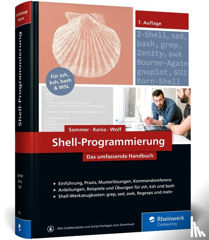 Sommer, Frank, Kania, Stefan, Wolf, Jürgen - Shell-Programmierung