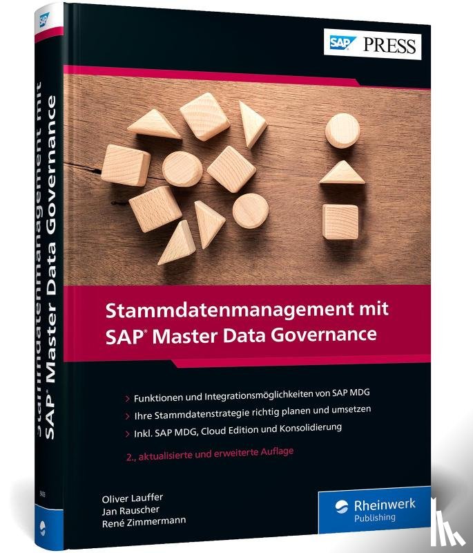 Lauffer, Oliver, Rauscher, Jan, Zimmermann, René - Stammdatenmanagement mit SAP Master Data Governance