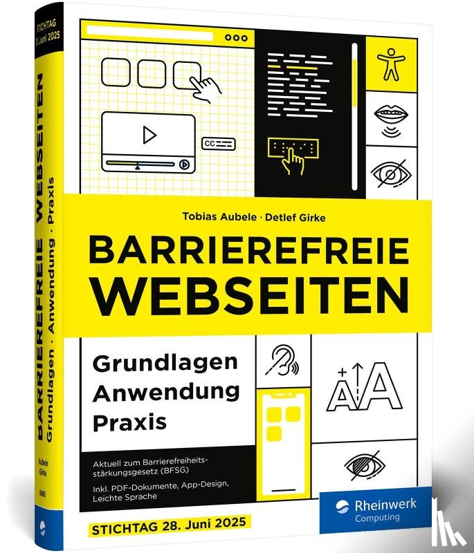 Aubele, Tobias, Girke, Detlef - Barrierefreie Webseiten