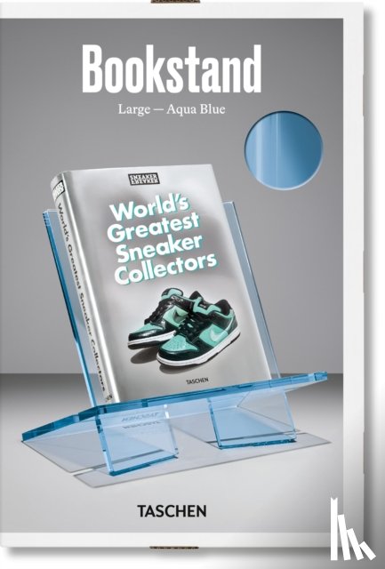 Taschen - Bookstand. Large. Aqua Blue