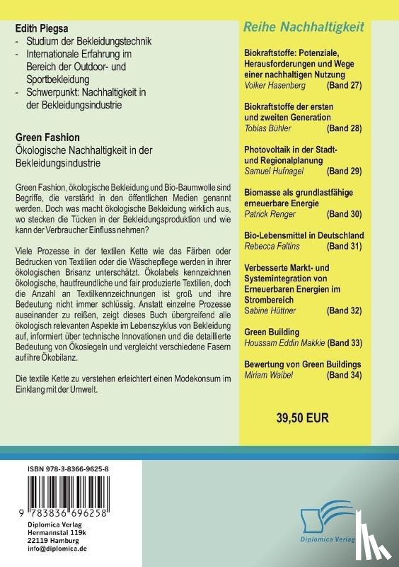 Piegsa, Edith - Green Fashion