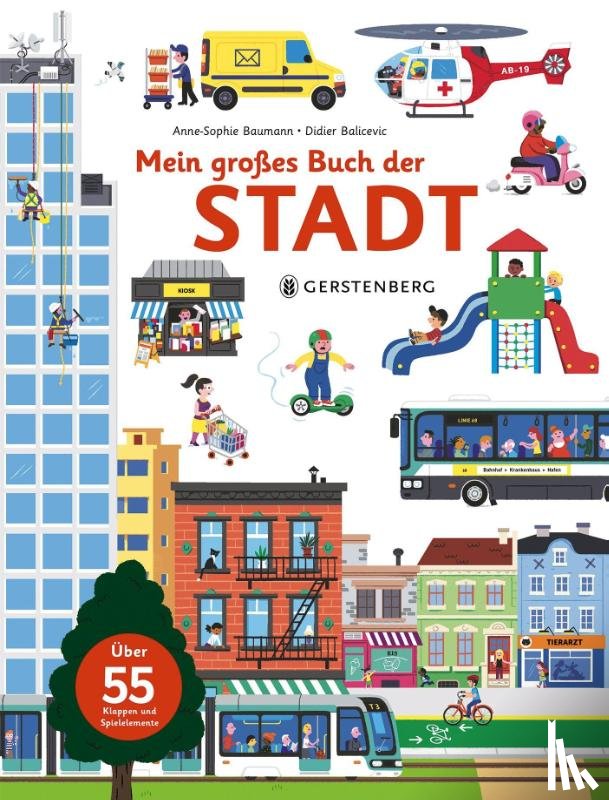 Baumann, Anne-Sophie - Mein großes Buch der Stadt