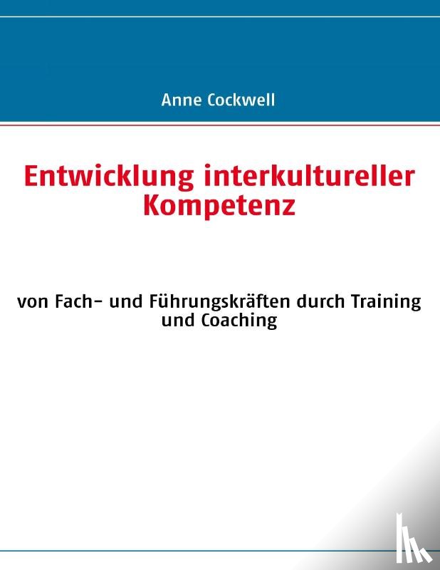Cockwell, Anne - Entwicklung interkultureller Kompetenz