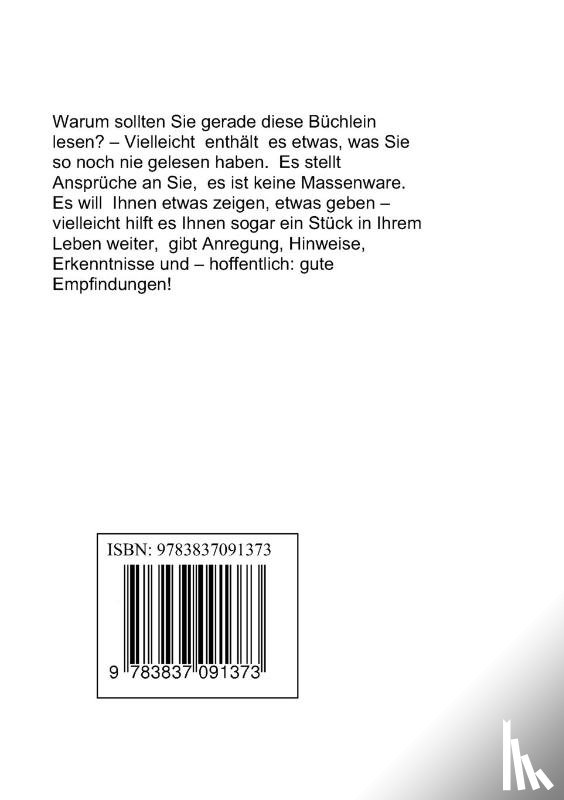 Hanke, Wolfgang P - Haben Sie noch Empfindungen?