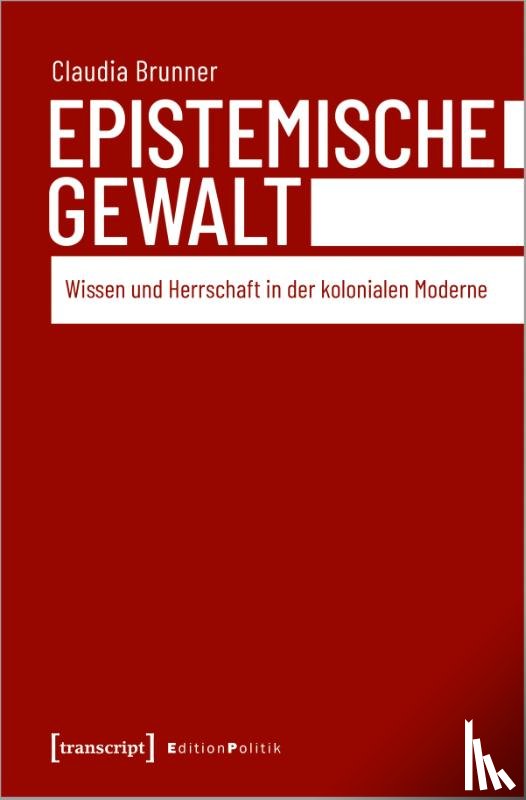 Brunner, Claudia - Epistemische Gewalt