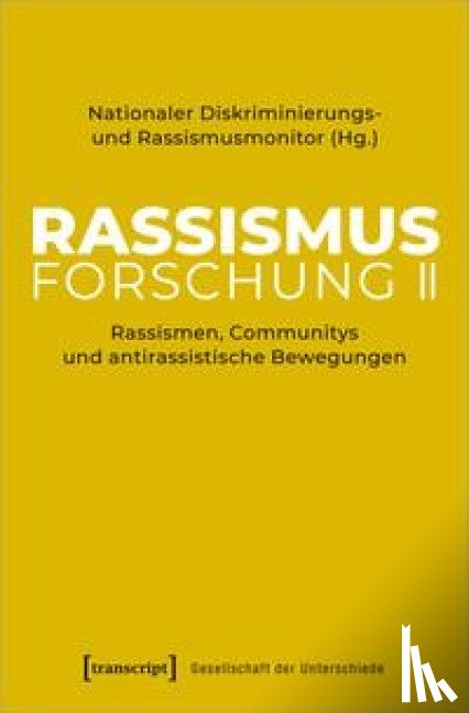  - Rassismusforschung II