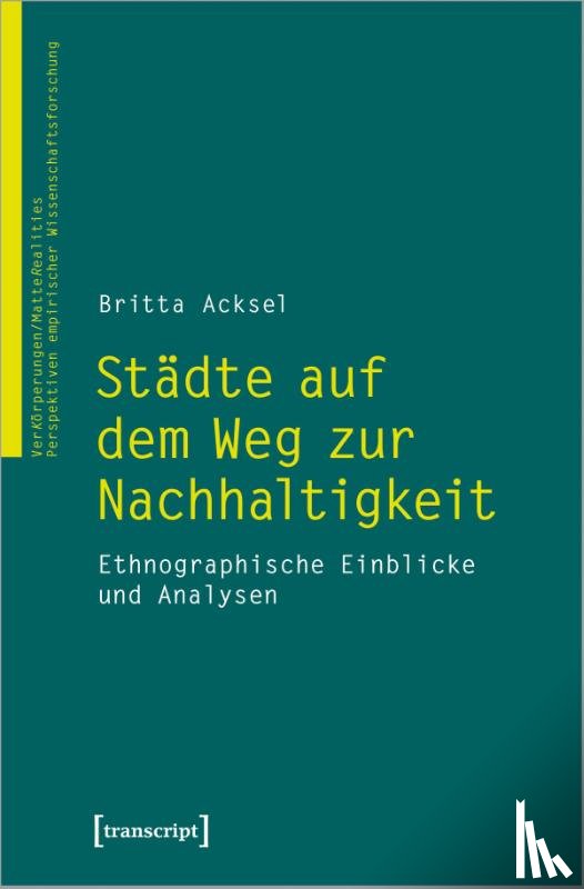 Acksel, Britta - Städte auf dem Weg zur Nachhaltigkeit