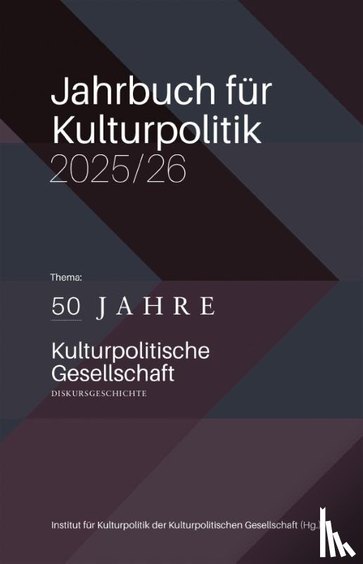  - Jahrbuch für Kulturpolitik 2025/26
