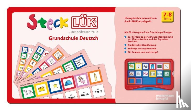  - SteckLÜK. Grundschule Deutsch: Alter 7 - 8 (rot)