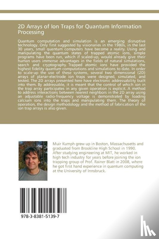 Kumph, Muir - 2D Arrays of Ion Traps for Quantum Information Processing