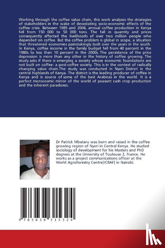 Mbataru, Patrick - The Coffee Crisis