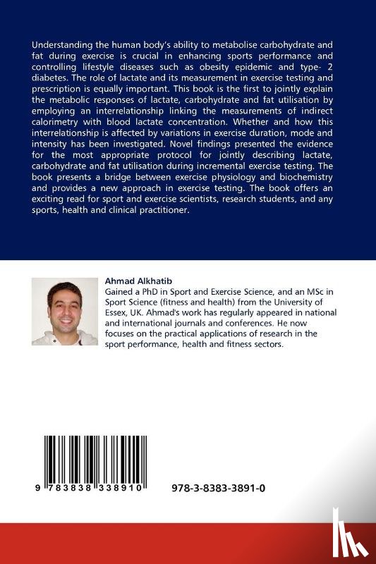 Alkhatib, Ahmad - Lactate, carbohydrate and fat utilisation during exercise