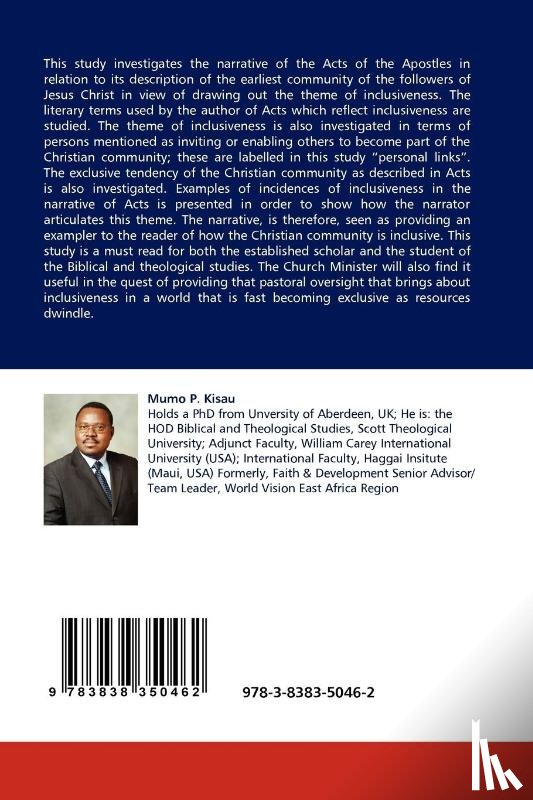 Kisau, Mumo P - Inclusiveness of Christianity