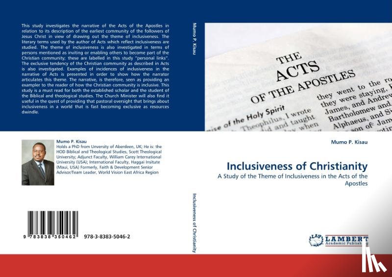 Kisau, Mumo P - Inclusiveness of Christianity