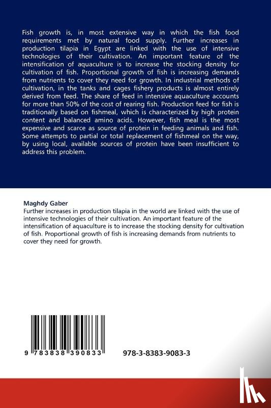 Gaber, Maghdy - Feeding Tilapia in Intensive Culture