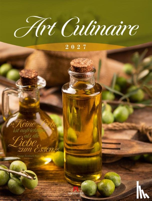 Ackermann Kunstverlag GmbH - Art Culinaire Kalender 2027