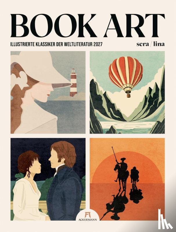 Sera/Lina, Ackermann Kunstverlag GmbH - Book Art Plakate-Kalender 2027 | Illustrierte Klassiker der Weltliteratur
