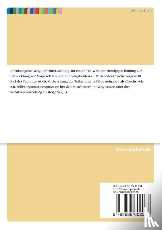 Fischer, Steffen - Der Vorgesetzte als Coach