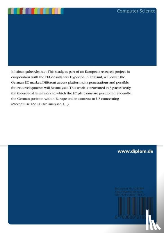 Siehl, Stephan - Electronic Commerce over Multiple Platforms