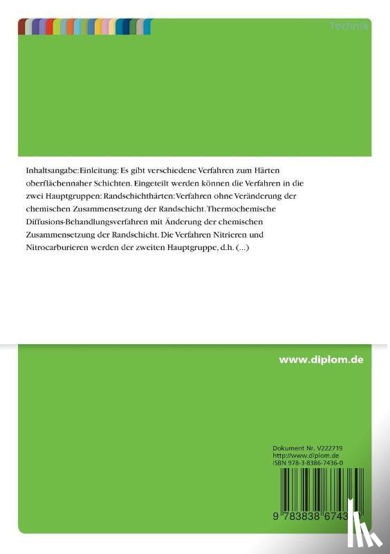 Kube, Detlef Armin - Eigenschaften nitrierter/nitrocarburierter Bauteile und deren Beeinflussung durch Prozessfuhrung