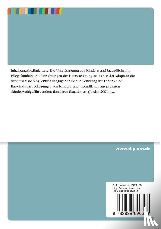 Kornwinkel, Britta - Veranderungen des Familiensystems bei Aufnahme eines Pflegekindes