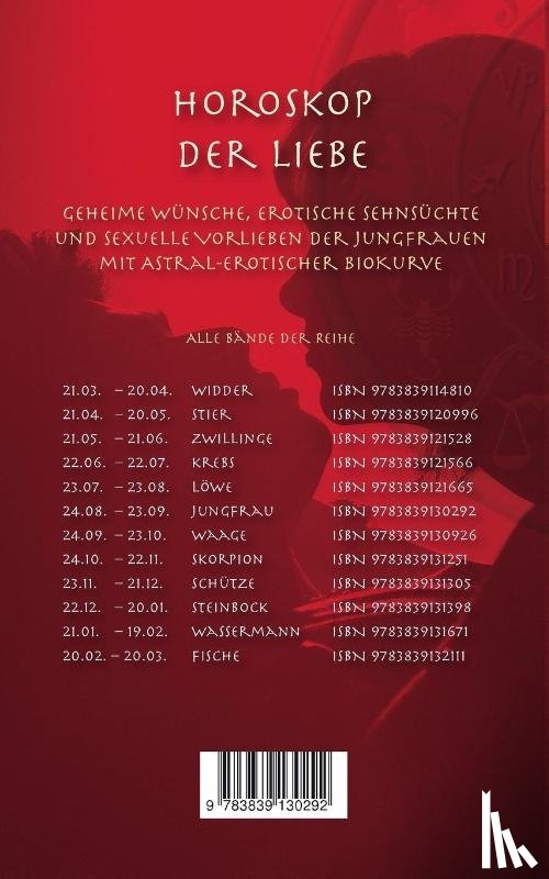 Aubert, Lea - Horoskop der Liebe - Sternzeichen Jungfrau