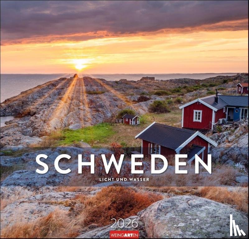  - Schweden Kalender 2026 - Licht und Wasser