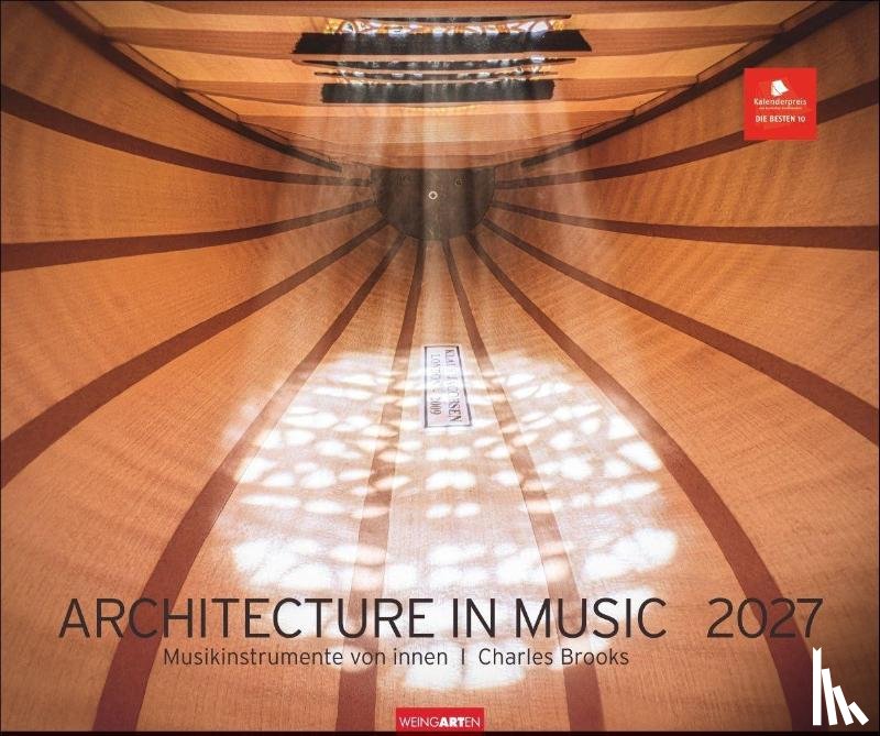  - Architecture in Music Kalender 2027 - Musikinstrumente von innen